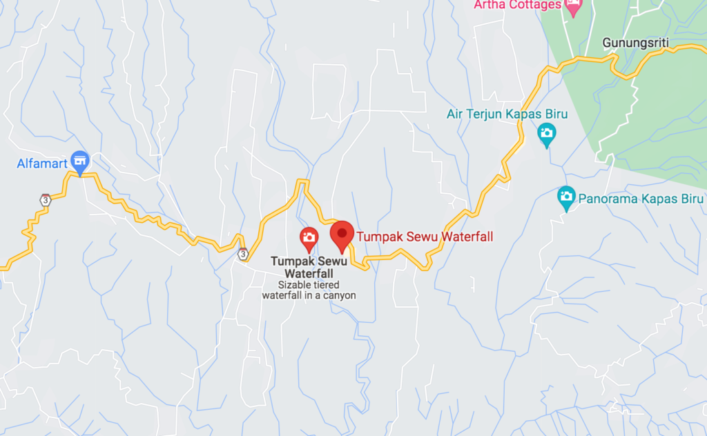 google map tumpak sewu